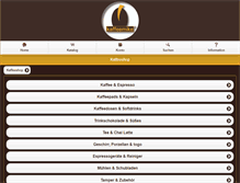 Tablet Screenshot of kaffeemike.de